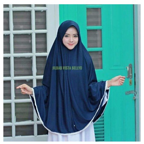 Jilbab Instan Renda Jumbo Syar'i