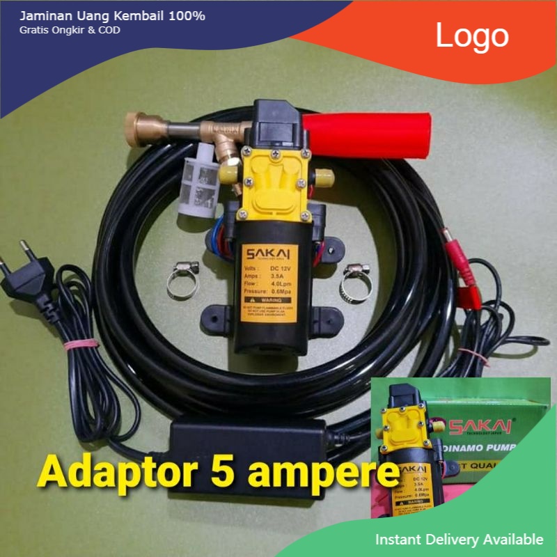 Cuci Steam Motor Portable