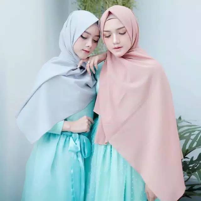 (LEBIH PANJANG 15cm) JAHIT TEPI PASHMINA SABYAN DIAMOND UKURAN 165x75cm-7