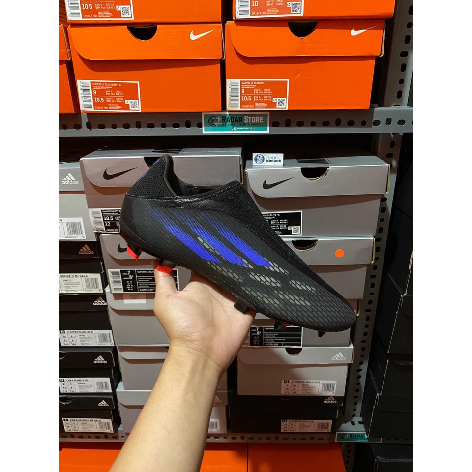 Sepatu Bola Adidas X SpeedFlow.3 LL FG Black FY3273 Original BNIB