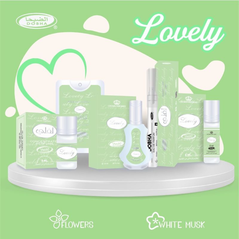 Parfum Dobha Lovely 100% Original