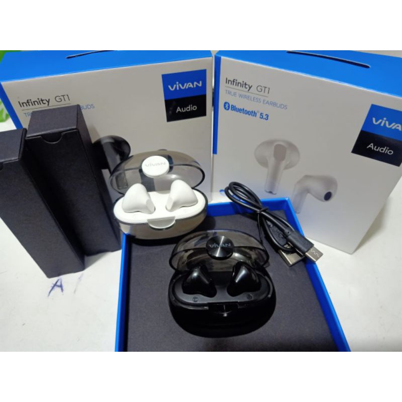 vivan headset earbuds tws infinity GT1 bluetooth 5.3 waterproof