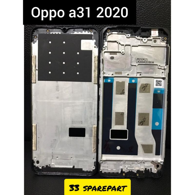 FRAME LCD / BEZEL / TULANG TENGAH OPPO A31 2020 ORI