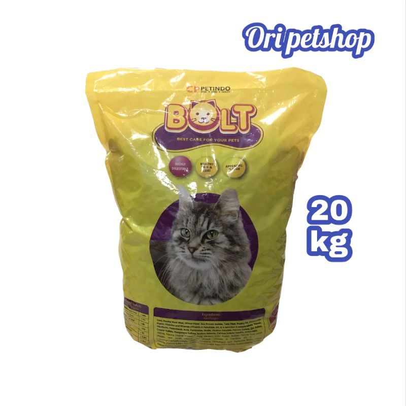 Bolt Donat Cat Food 20kg Makanan Kucing Dewasa - Kargo