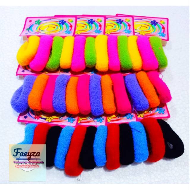 Ikat rambut isi 36 pcs halus soft