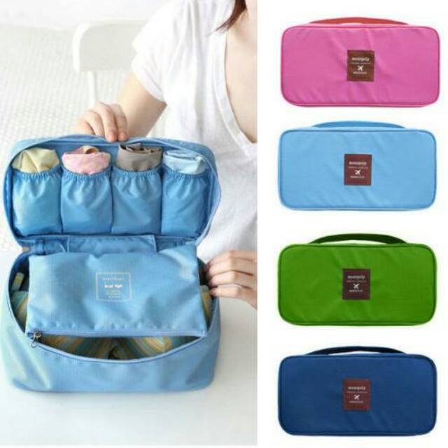 UNDERWEAR POUCH - TRAVELLING UNDERWEAR POUCH - TAS CD DAN BRA