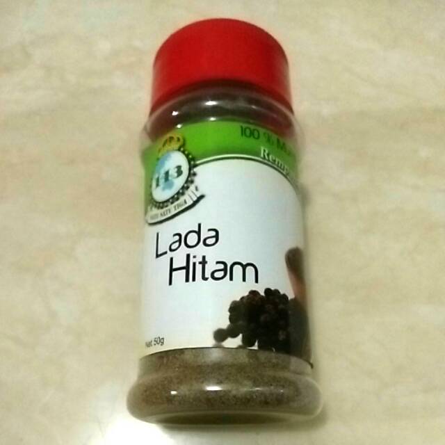 

Lada Hitam Bubuk Djelita 50gr