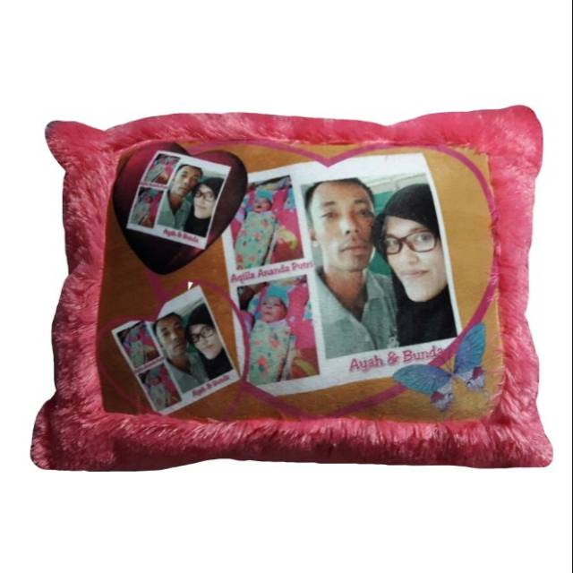Bantal foto/bantal foto karakter sediri/bantal foto