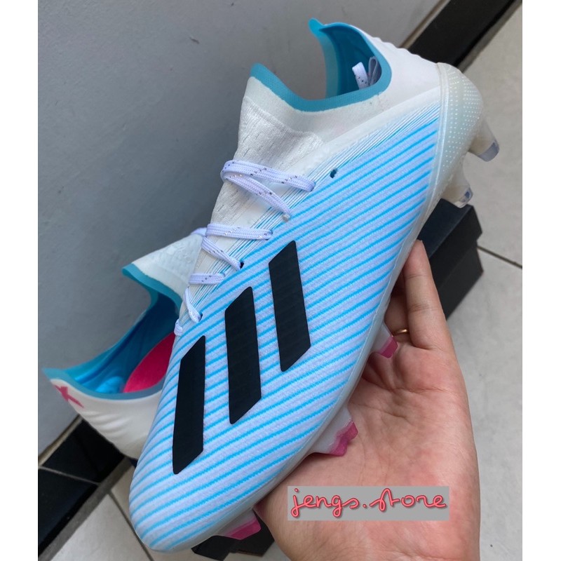 [BISA COD]  SEPATU BOLA ADIDAS X 19.1 BRIGHT CYAN FG