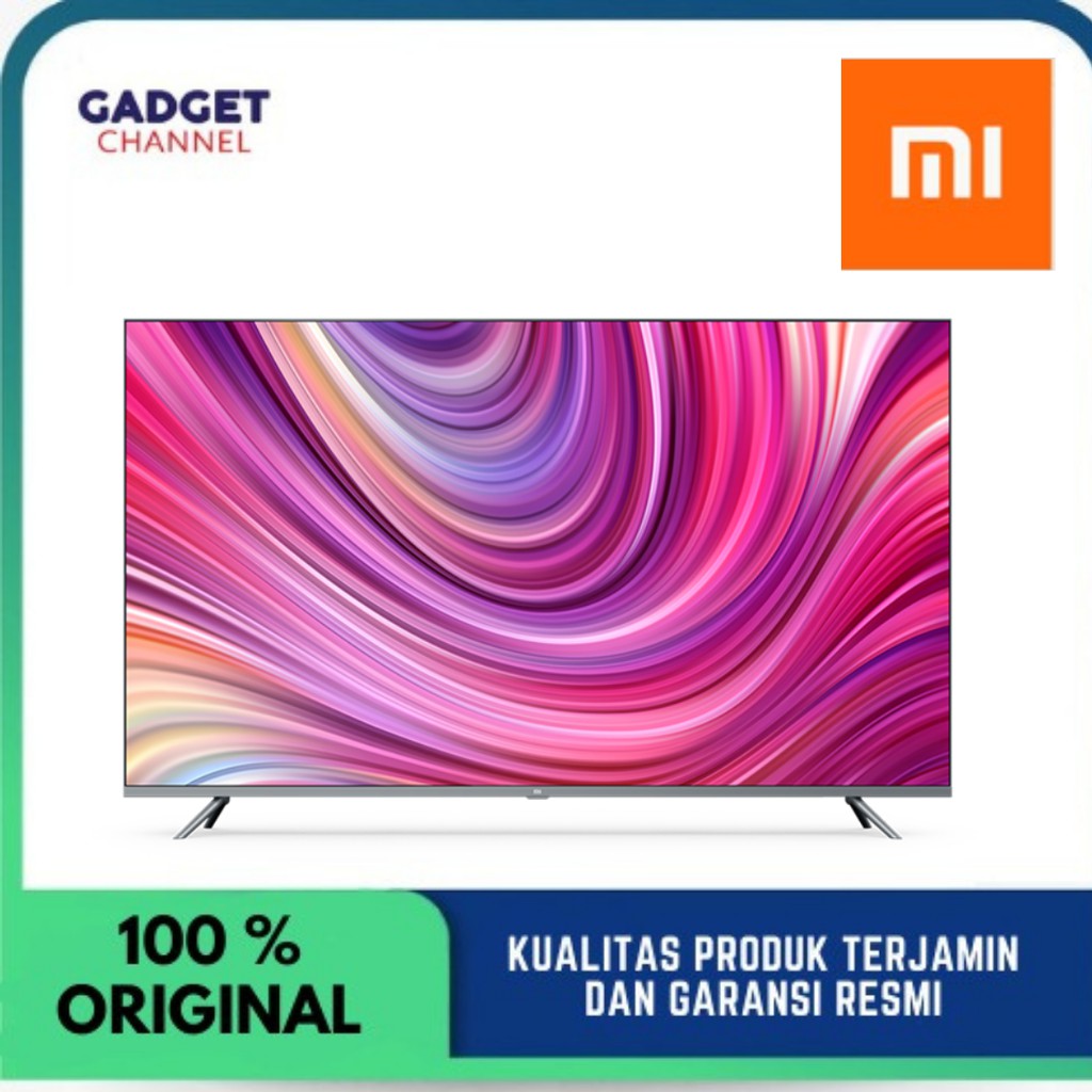 Xiaomi Mi TV 4 55" Bezel-less 4K LED Smart TV Android - Garansi 36 Bln