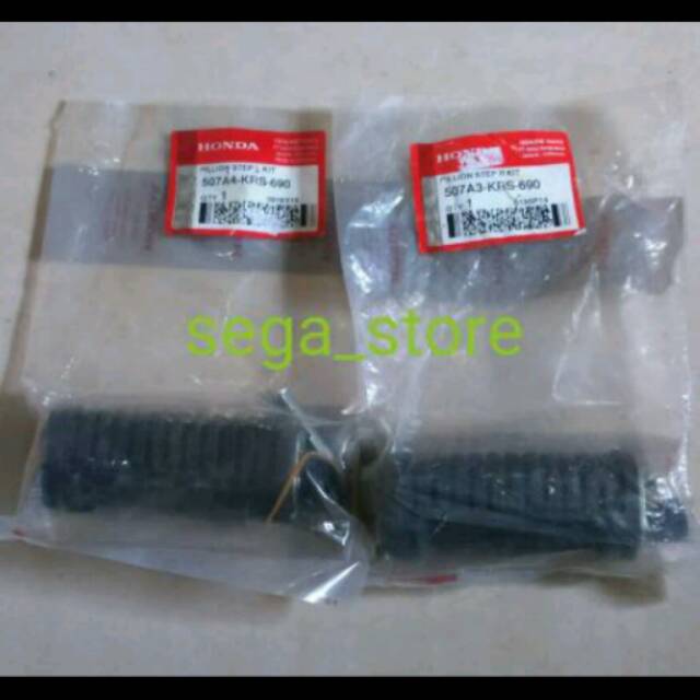 Karet footstep belakang honda kharisma / supra x / supra x 125 ori original AHM