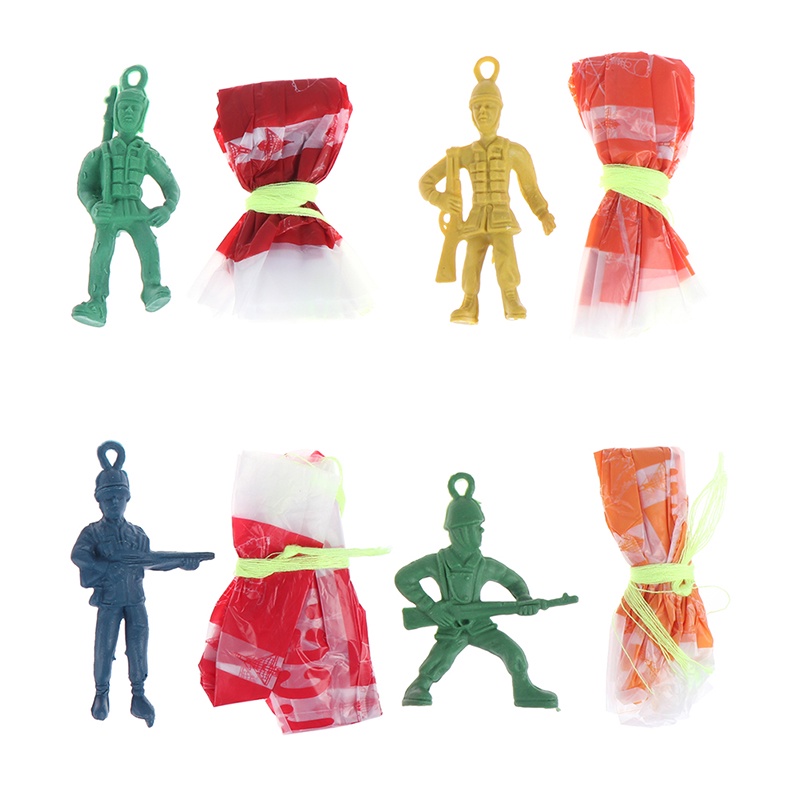 Justenjoyingg.id 2Pcs / Set Mainan Parasut Lempar Tangan Untuk Anak Laki-Laki / Perempuan / Outdoor / Olahraga