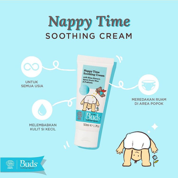 Buds Nappy time soothing cream 50ml