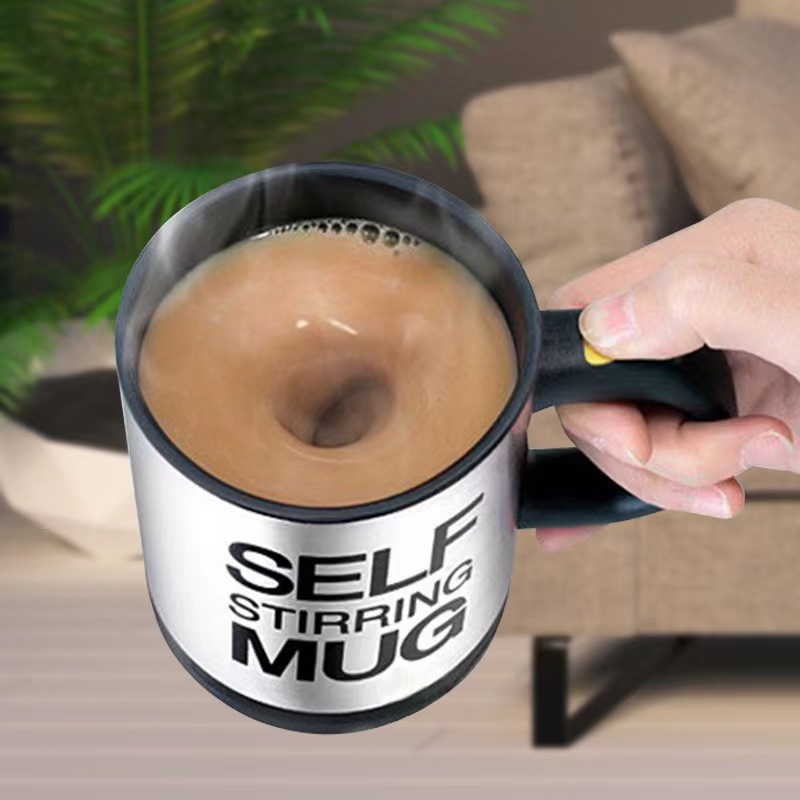 SB168 Gelas Aduk Otomatis Coffee Cup Automatic Self Stirring Mug