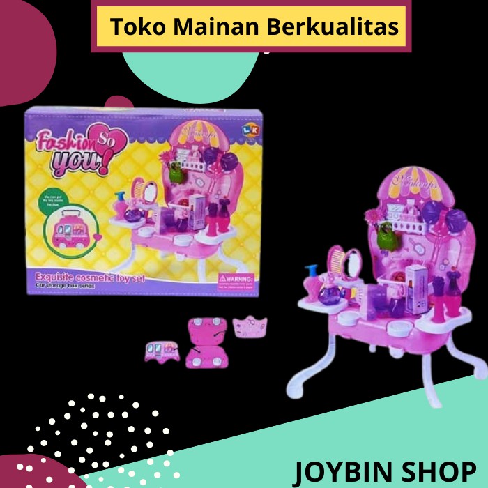Mainan Anak Make Up Cewek Perempuan Dandan Dandanan Murah Edukasi Boneka Barbie Frozen Anak
