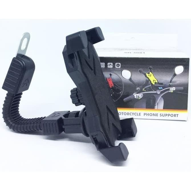 HOLDER MOTOR SPION - SEPEDA BRACKET GPS MULTIFUNGSI 360 ROTASI