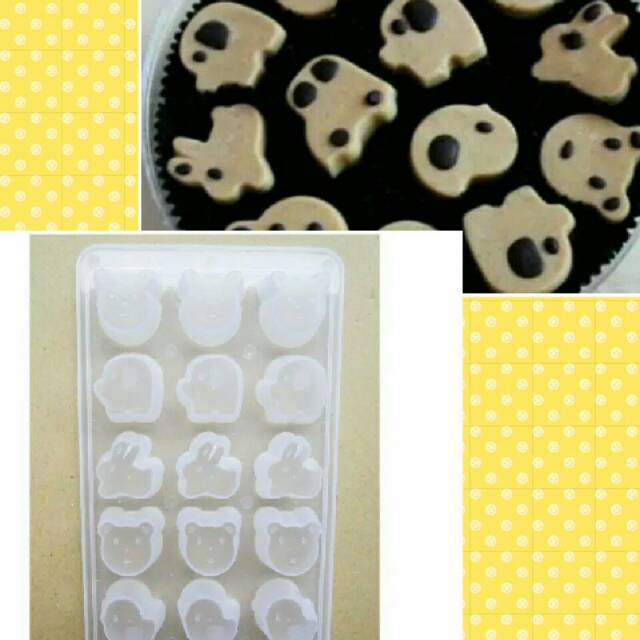 Cetakan kue kering /cetakan jelly binatang lucu