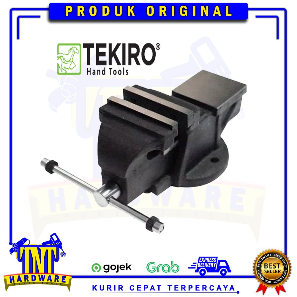 Tekiro Ragum 8 Inch - Tekiro Catok Besi 8"- Bench Vice steel body