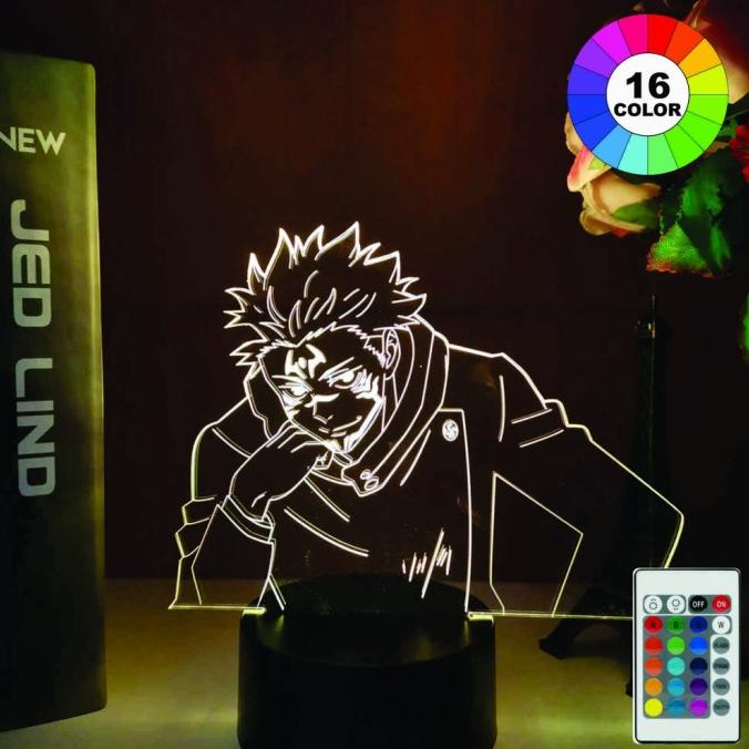 Jual Lampu Tidur Akrilik Anime Jujutsu Kaisen Giskaara Shopee Indonesia