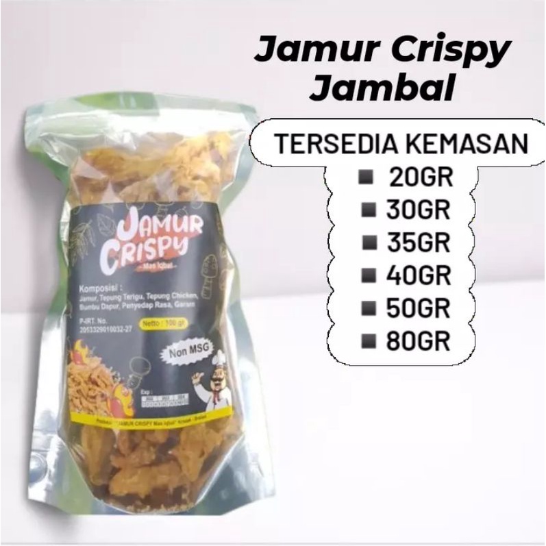 Jamur Crispy Pedas