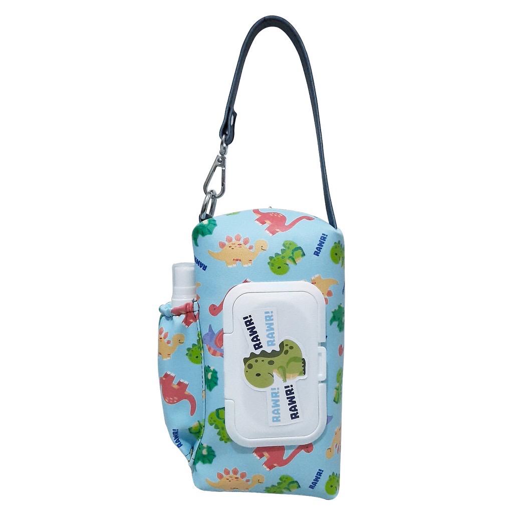 TAS POUCH Tissue 3 in 1 / TUTUP TISSUE KERING TISSUE BASAH HAND SANITIZER GAMBAR KARAKTER