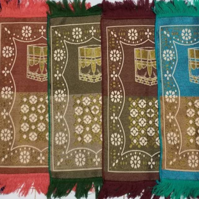 Sajadah traveling - Sajadah kecil - sajadah tipis