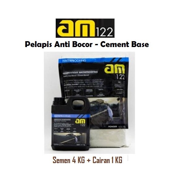 PROMO AM 122 5KG (Semen 4KG + Cairan 1KG)-Waterproofing Cement Base