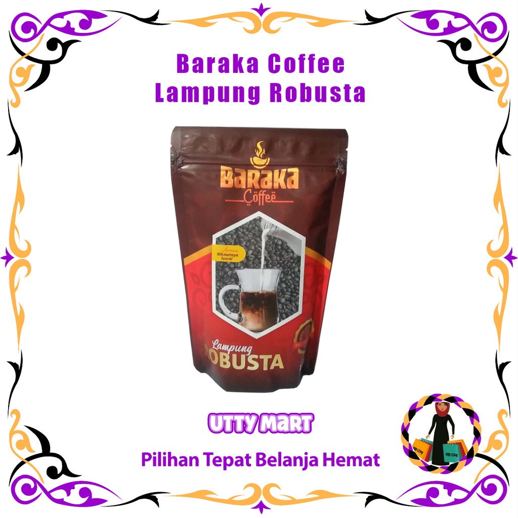 

Kopi Robusta Lampung Premium Bubuk - Baraka Coffee