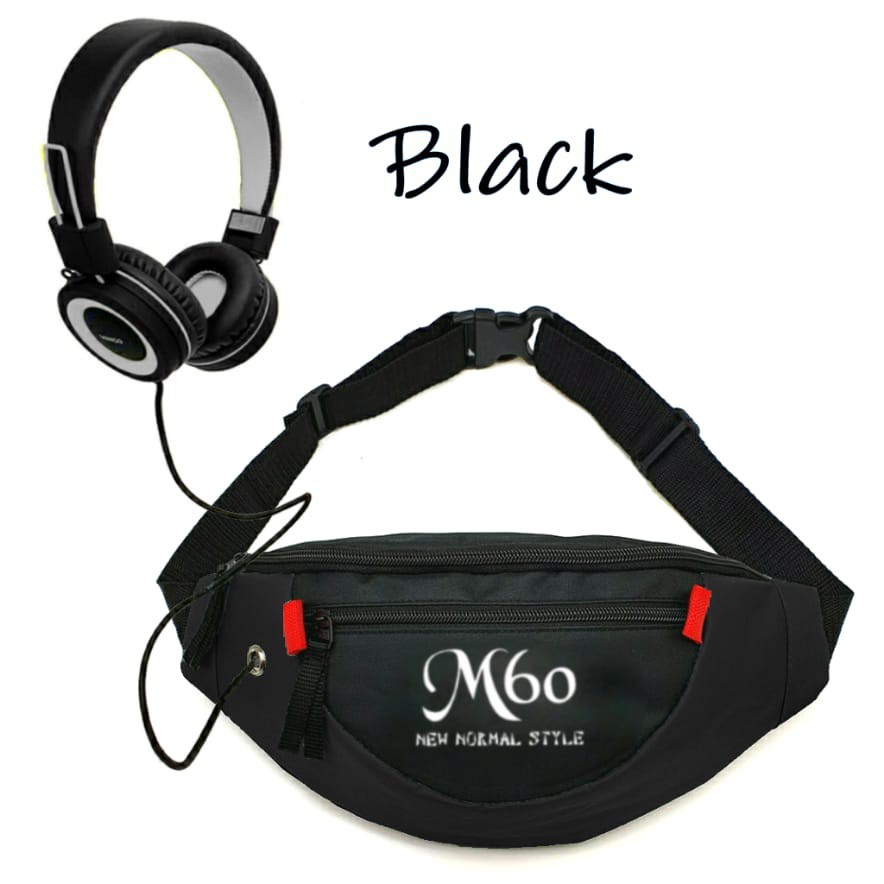 TAS LEVEL WAISTBAG URBAN M60 TAS SELEMPANG WANITA TAS PINGGANG FASHION RTTS