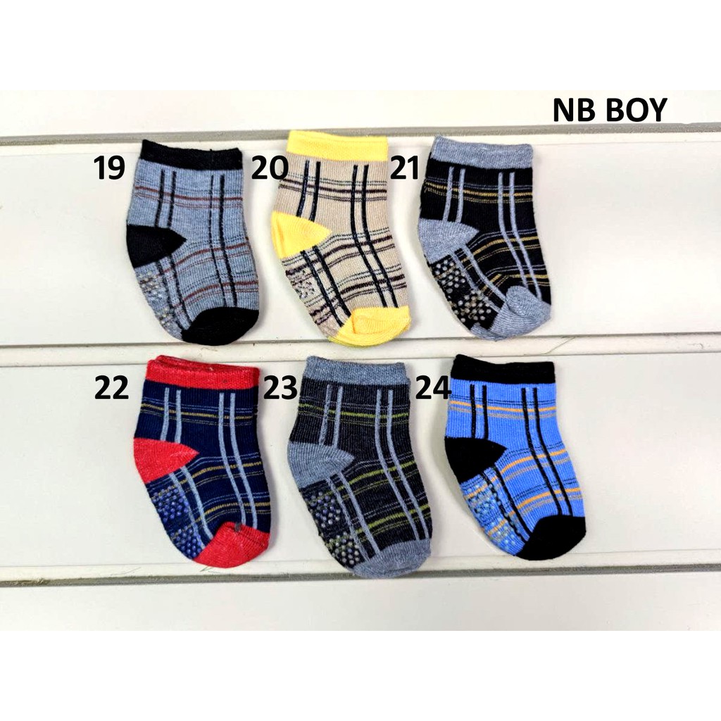 Kaos Kaki Bayi New Born Boy Girl Kaos Kaki Motif Lucu