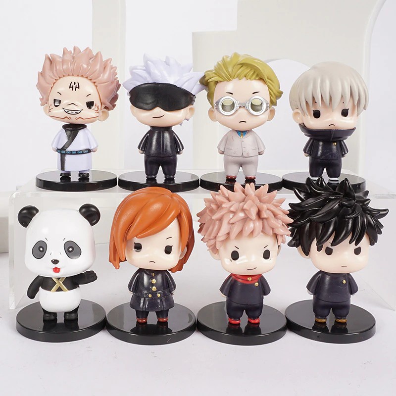 Figure Jujutsu Kaisen Set 8 w Sukuna Inumaki Panda