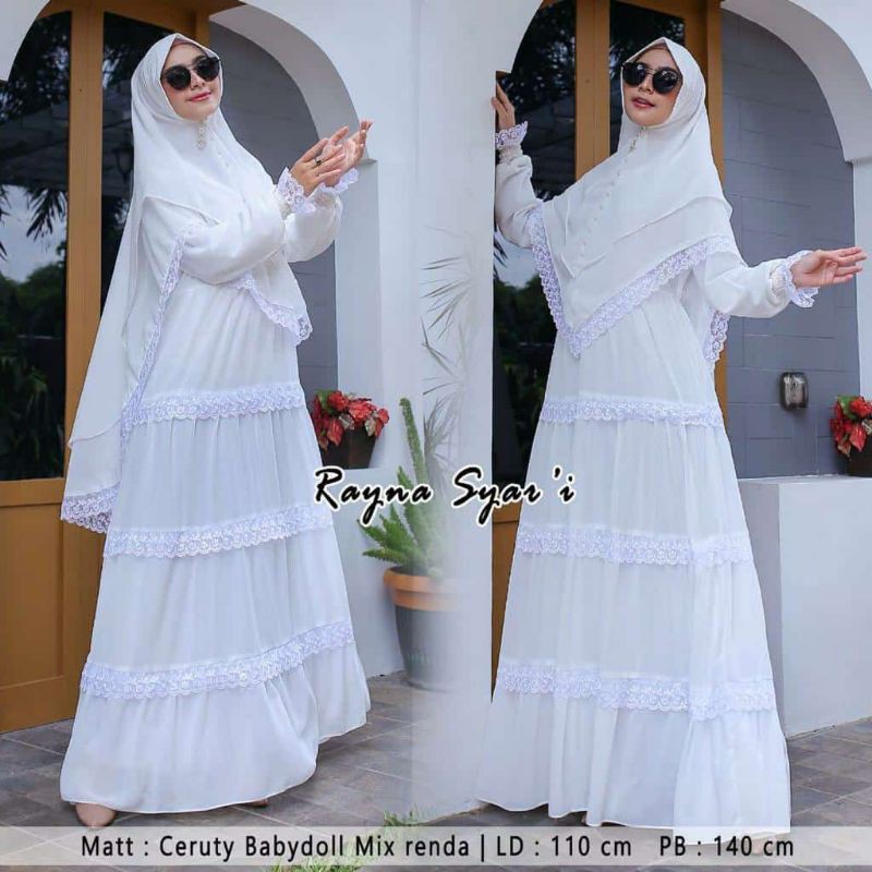 RAYNA SYARI GAMIS PREMIUM | GAMIS LEBARAN TERBARU