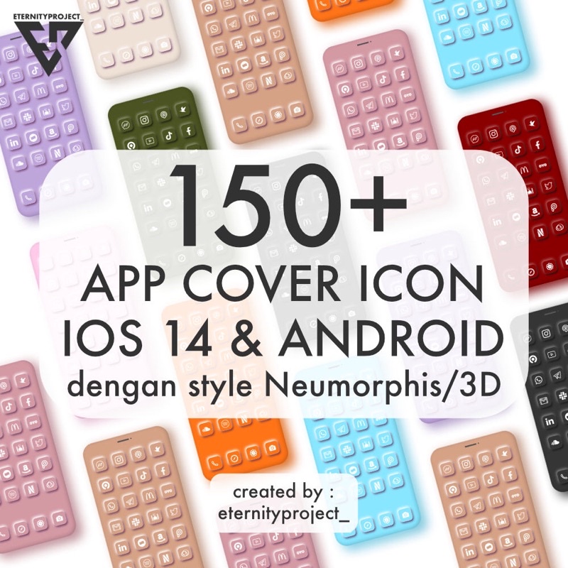 

DESAIN ICON & WALLPAPER IOS 14 NEUMORPHIC / 3D RESOLUSI TINGGI PAKET BUNDEL | HOME SCREEN IPHONE