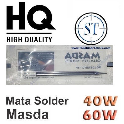 Mata Solder Crystal Ujung Solder Kristal Tajam Lancip Runcing Soldering Elemen Merk Rayden Tip Ab4-A Silver Untuk Solder 50w 60w