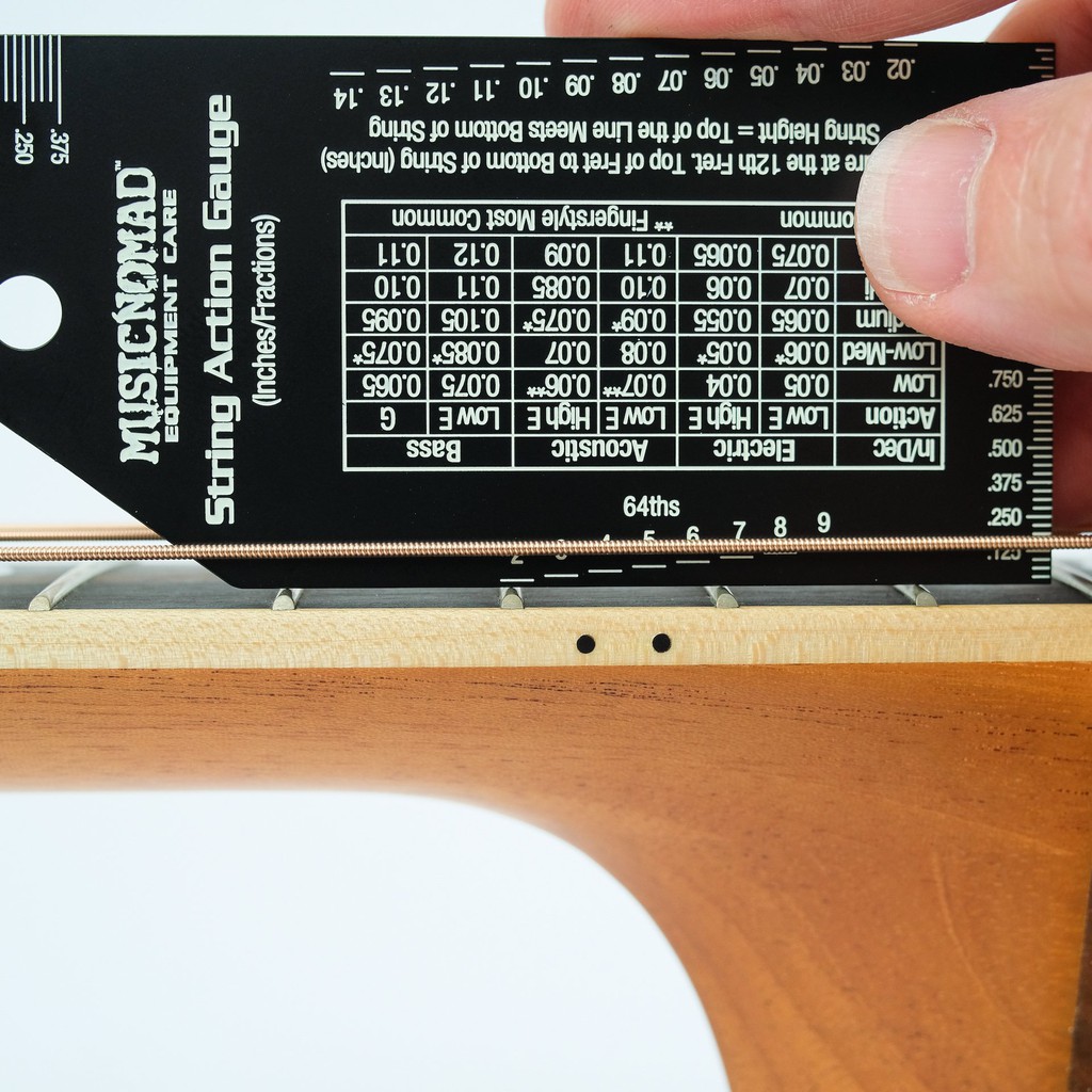 MUSIC NOMAD Precision String Action Gauge