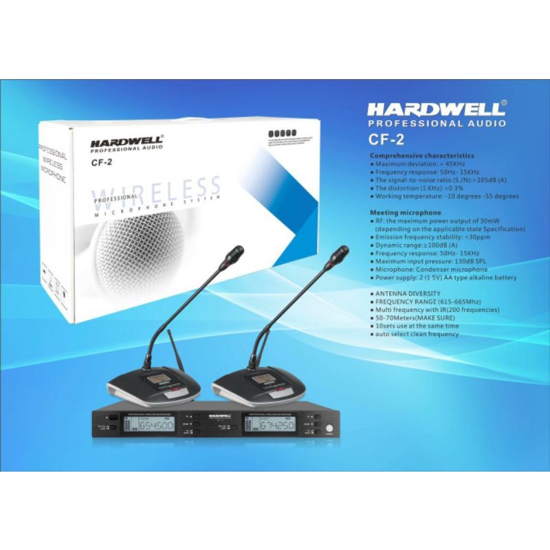 Mic conference Hardwell CF 2 Mic conference wireless Hardwell Cf 2 original