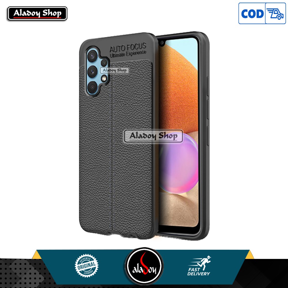 Case Samsung A32 4G 2021 New Softcase Leather Premium Casing