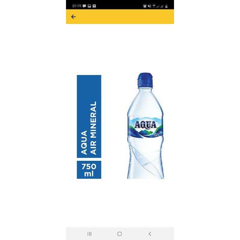 

aqua 750 ml