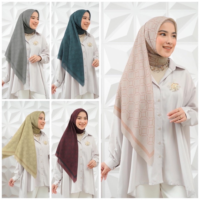 Monogram Scarf Ori Local id