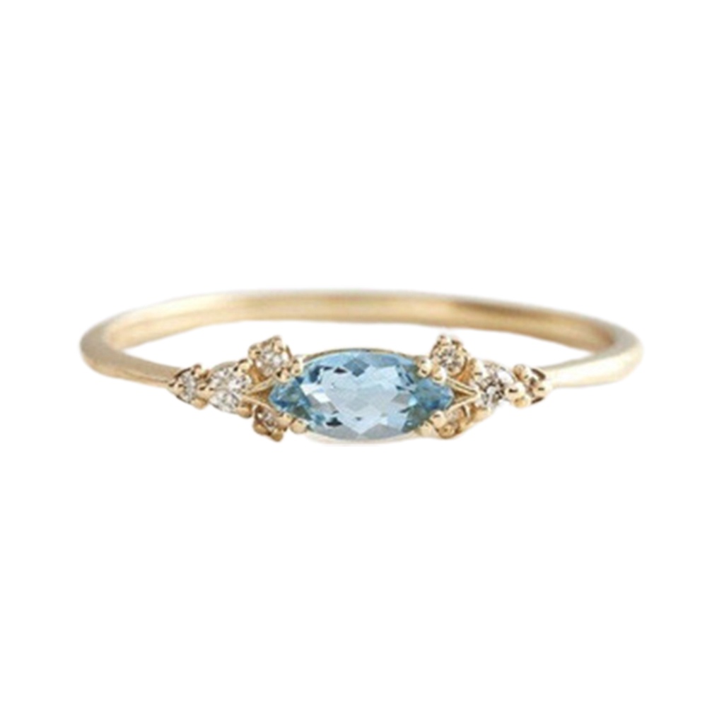 Hu Hu Hu Hu Hu Alat Bantu Pasang Kacamata♡ 4pcs / Set Cincin Zircon Bentuk Bunga Bahan Alloy Untuk Wanita