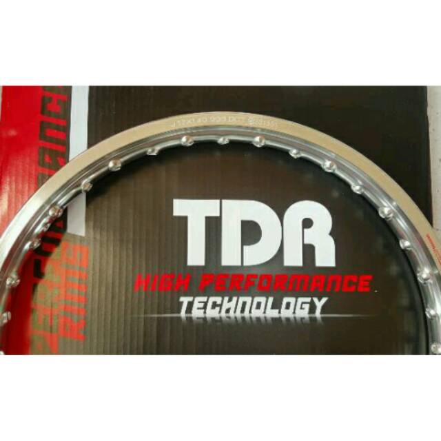 Velg pelek TDR RACING SILVER ring 17 1pcs