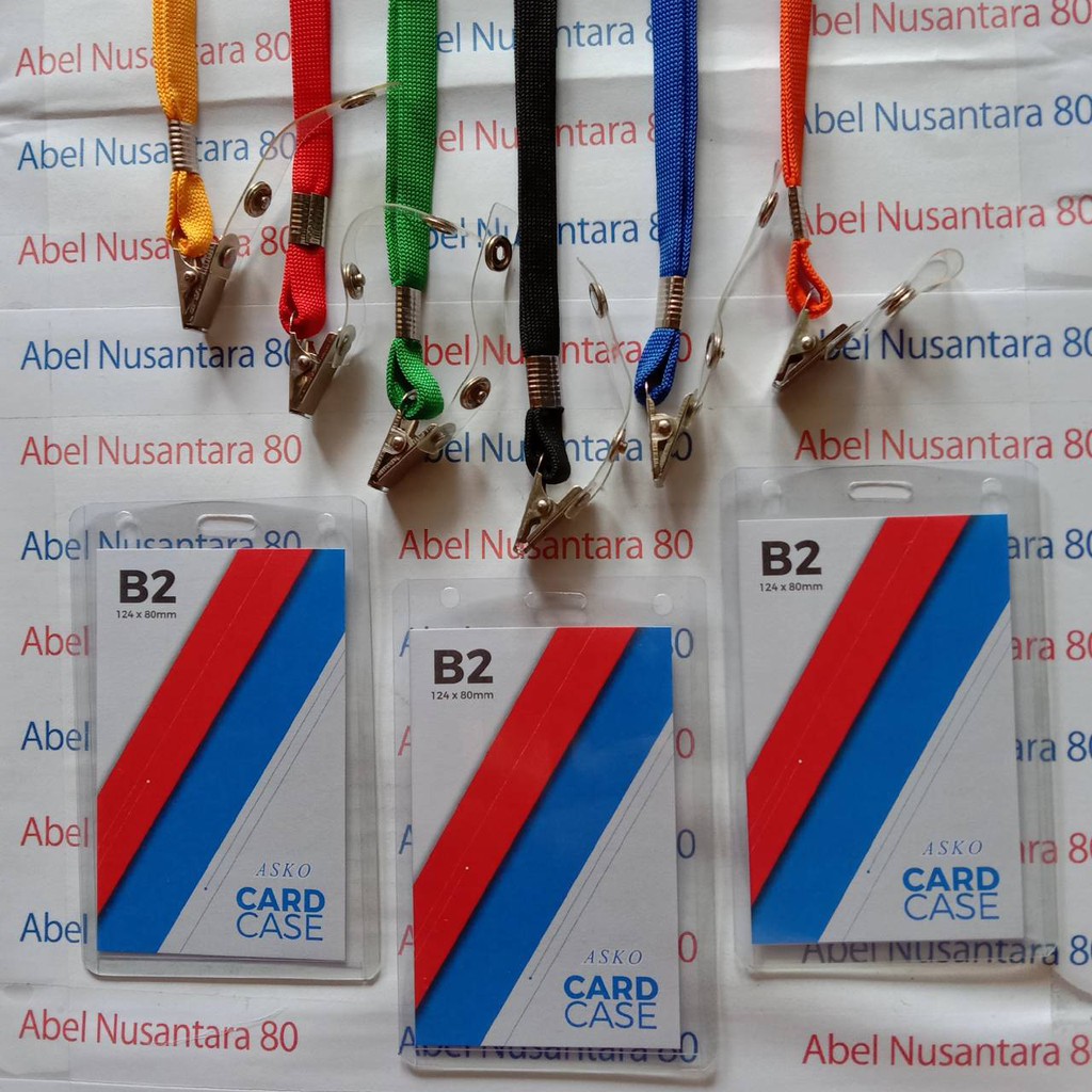

Paket Card Case B2 dengan Tali Jepit 1cm