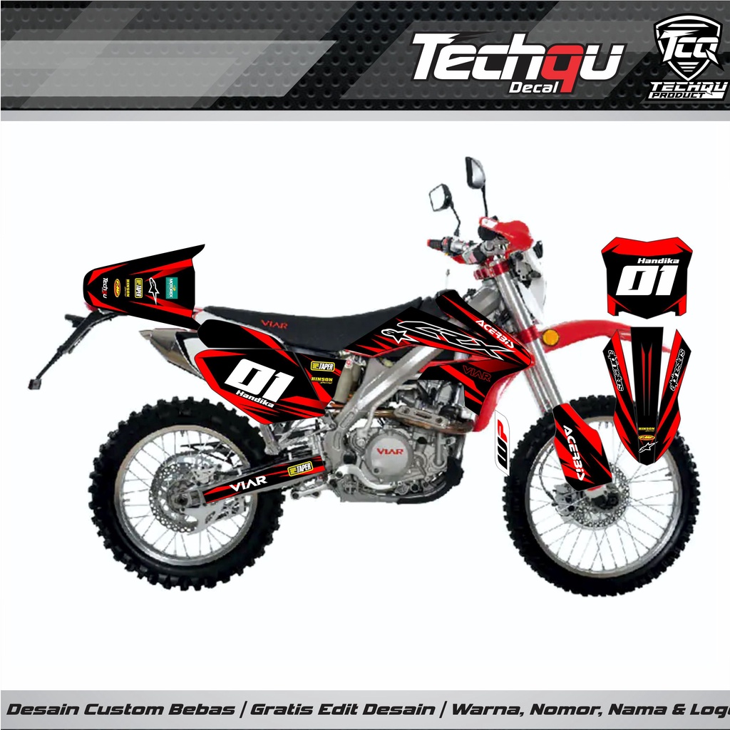 Decal Viar Cross 250