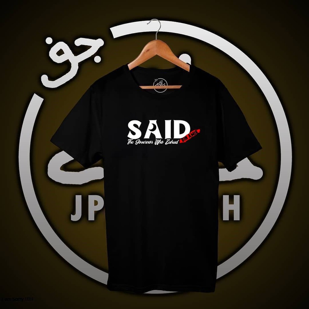 Kaos Dakwah Tokoh Islam Said Bin Amir