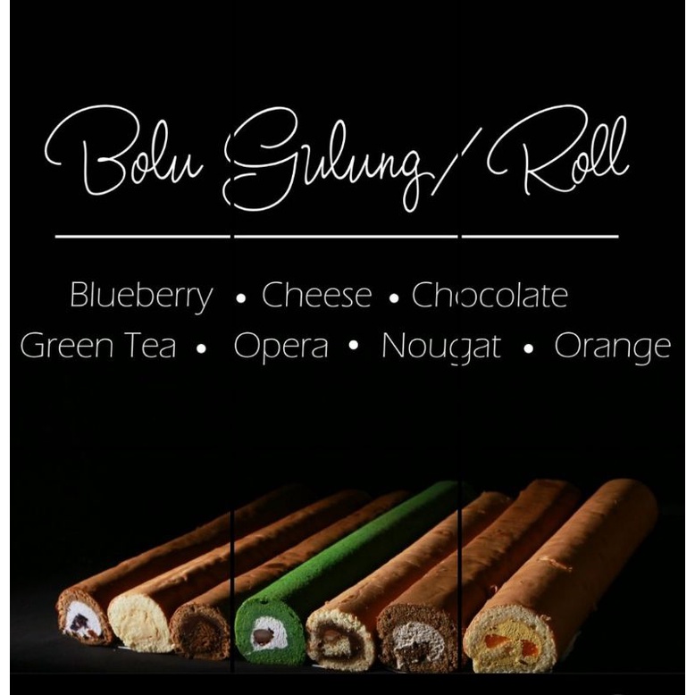 

Bolu Gulung/Roll Cake Wahyu Austin Roemah Pastry