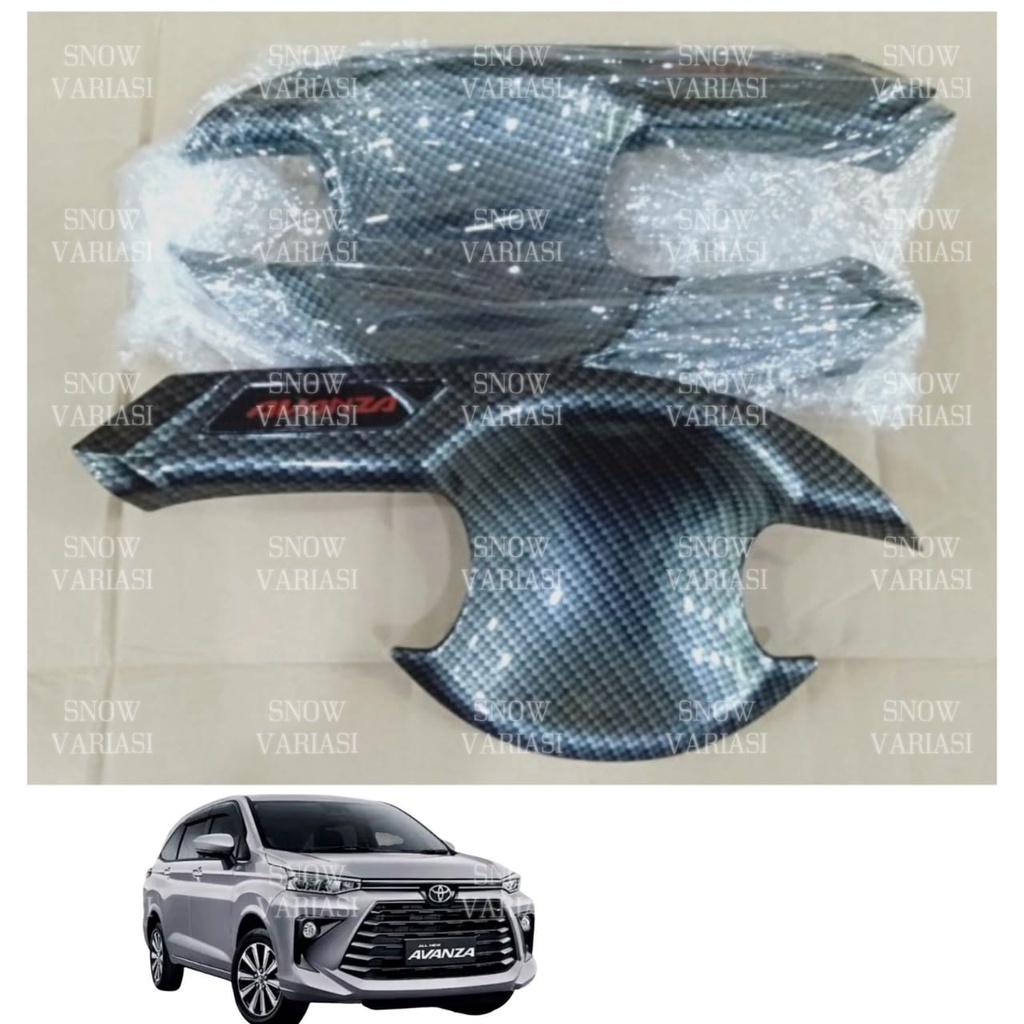 Cover Outer Mangkok Avanza GR Sport 2022 Up Carbon