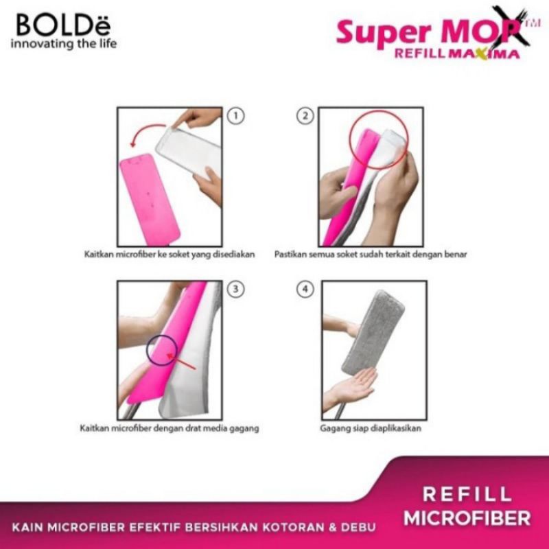 BOLDe Refill Super Mop X Maxima