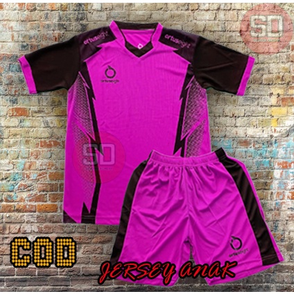 Baju Jersey Bola Junior Anak Laki Laki Perempuan Terbaru umur 6 -13 Tahun