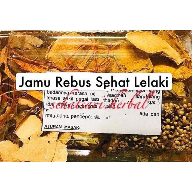 

Jamu rebus sehat lelaki