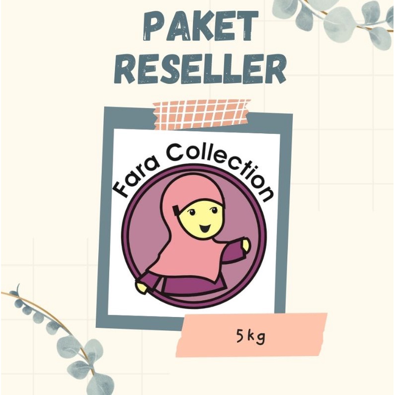 Paket reseller 5kg TERBARU Baju Muslim Anak Perempuan Set Celana Tunik SAFA 5-6 tahun Fara Collectio
